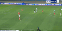 第37分钟，基莱斯破门，津门虎客场2-1河南