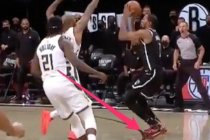 网友：一切麻烦源于你的大脚趾！KD：伤病影响更大但脚趾更吸引人