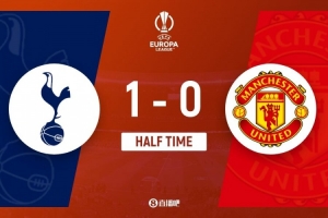 半场-热刺1-0曼联 约翰逊造卢克肖乌龙球阿玛德抽射造险