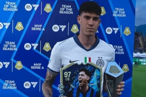 能力值97！巴斯托尼当选FC25意甲最佳后卫