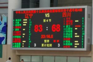 赵继伟22分 胡金秋空砍20+14 周琦被驱逐 全运会辽宁83-68四川